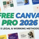 GuideResearchAI Guide: 5 Legal Methods to Get Free Canva Pro in 2026.