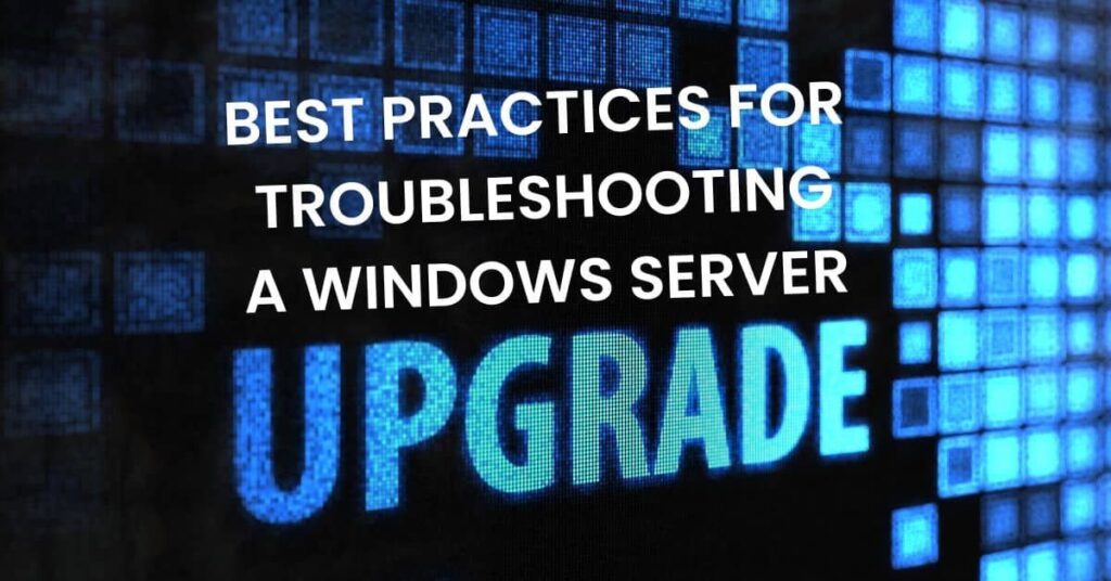 in-place upgrade error