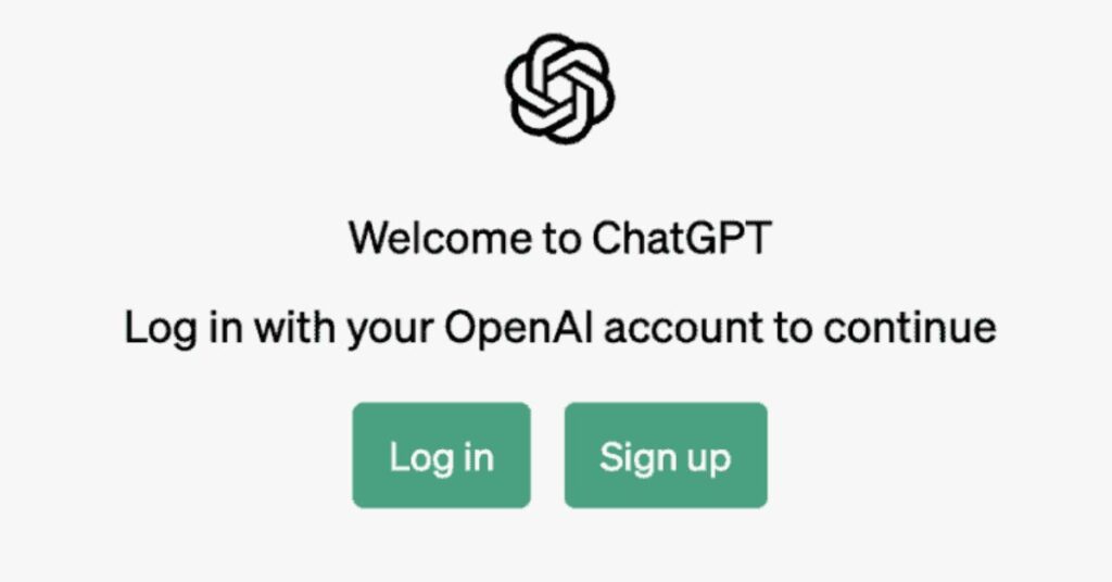 fresh login of chatgpt